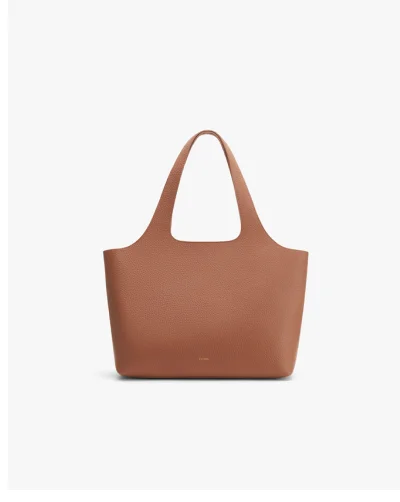 System Zipper Tote Caramel