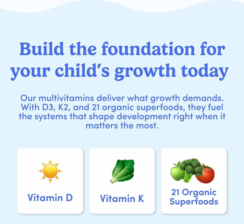 Build the foundation for your child's growth today