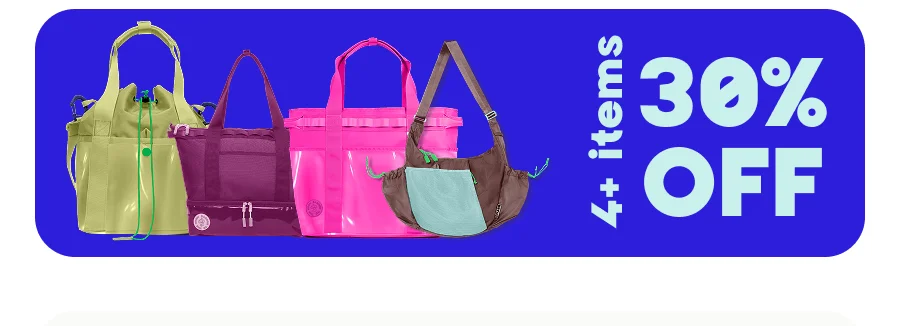 4+ items = 30% off