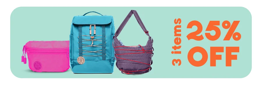 3 items = 25% off