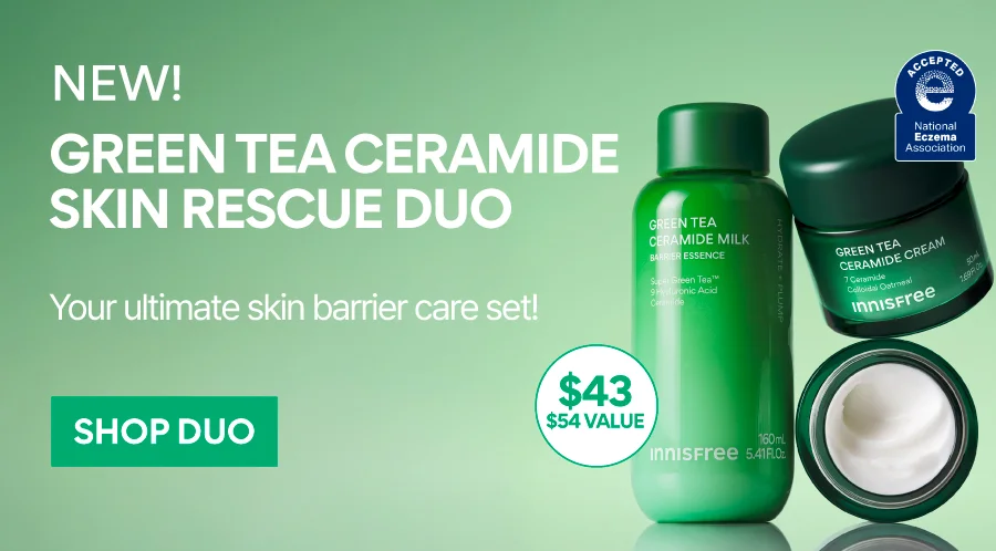 GREEN TEA CERAMIDE SKIN RESCUE DUO