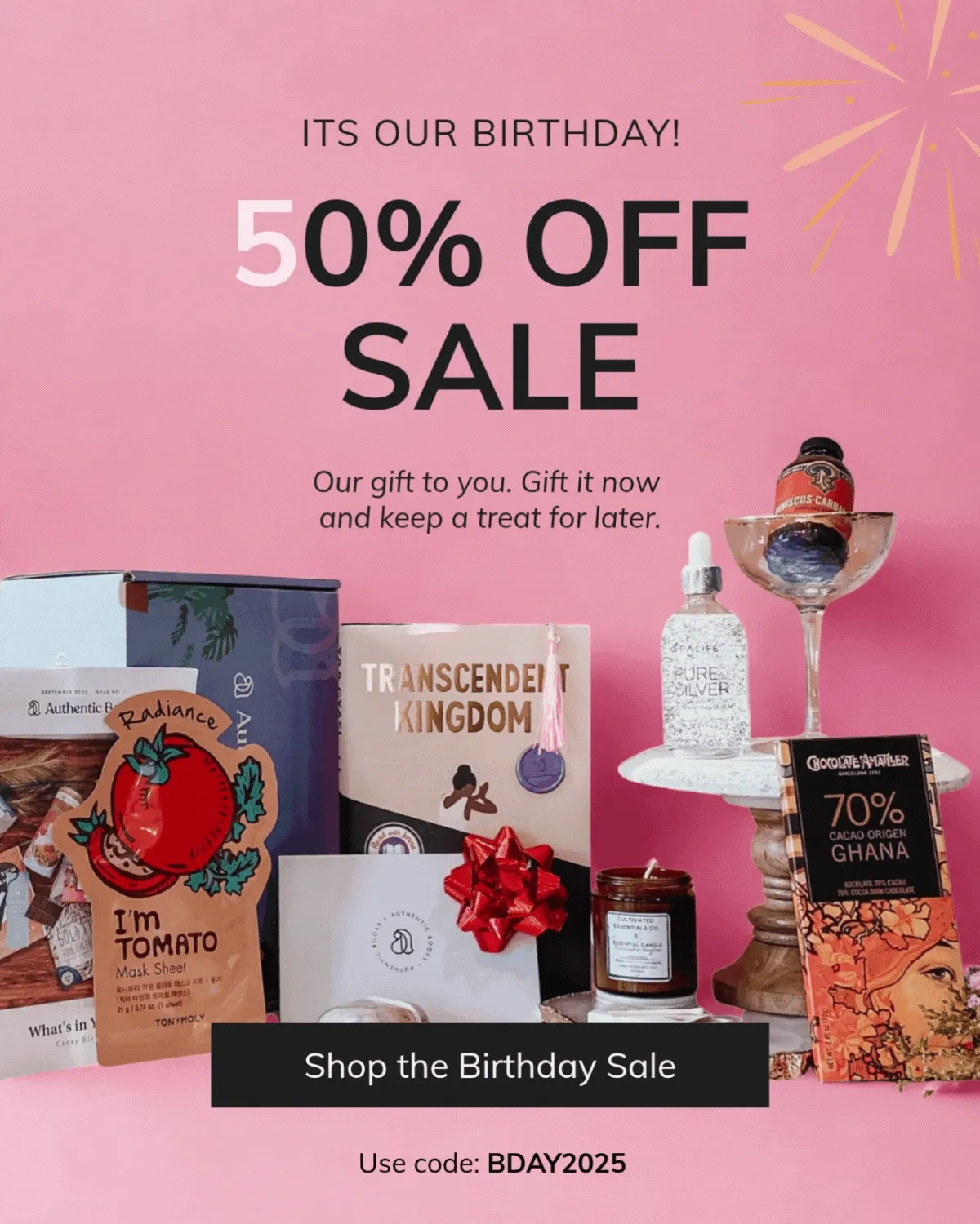 Shop the Birthday Sale