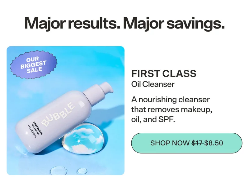 FIRST CLASS Oil Cleanser
