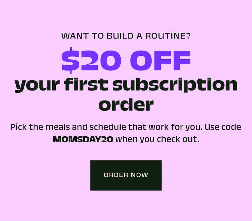 want to RESTART YOUR  routine? $20 OFF your next order When you reactivate your subscription by using the special link below  Order Now
