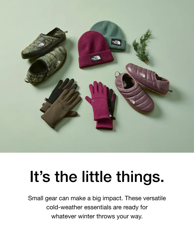 Small gear can make a big impact. These versatile cold-weather essentials are ready for whatever winter throws your way.