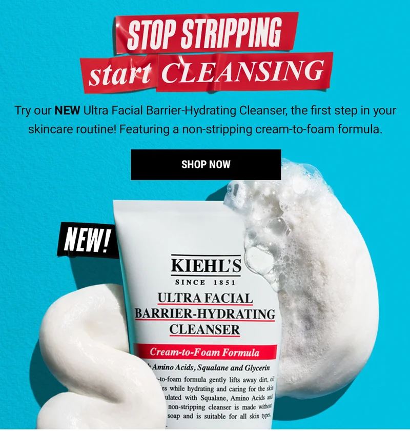 STOP STRIPPING start CLEANSING