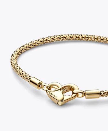 Pandora Moments Studded Chain Bracelet