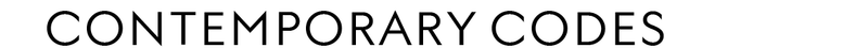 Contemporary Codes
