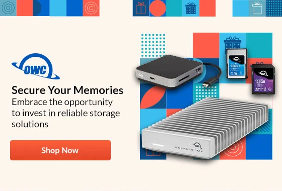 OWC Secure Your Memories | Shop Now