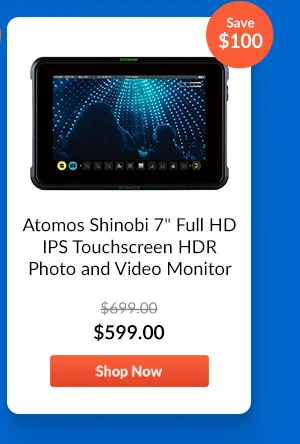 Atomos Shinobi 7inches Full HD IPS Touchscreen HDR Monitor