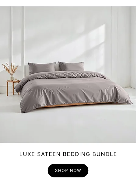 Luxe Sateen Bedding Bundle