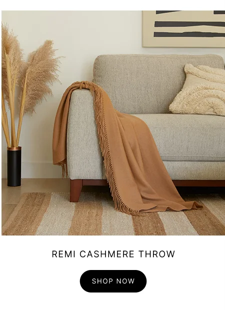 Remi Cashmere Throw