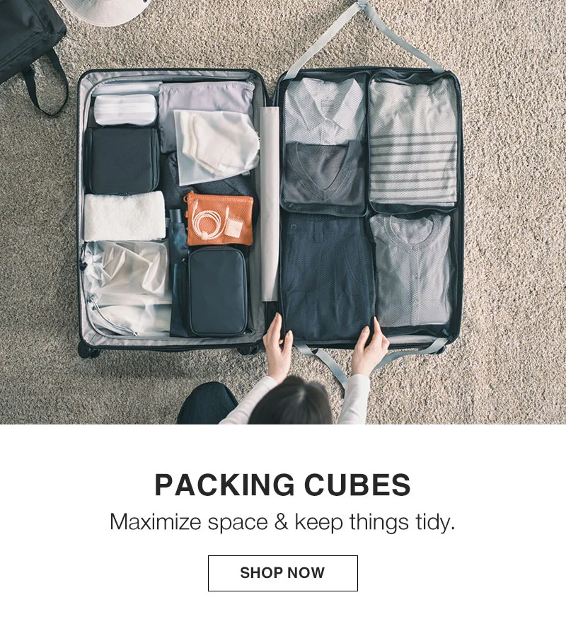 Shop 20% Off Packing Cubes