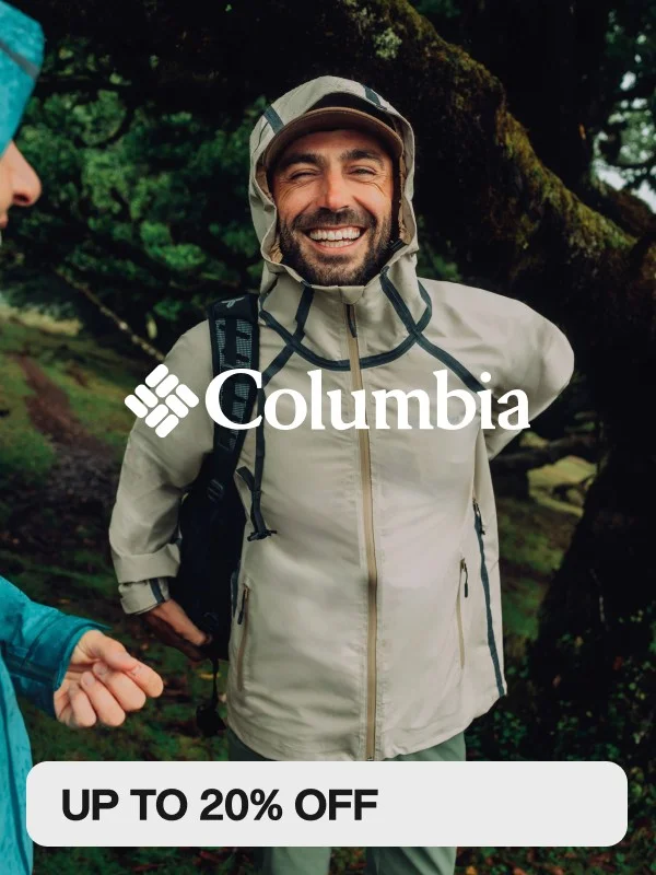 Up to 20% off Columbia