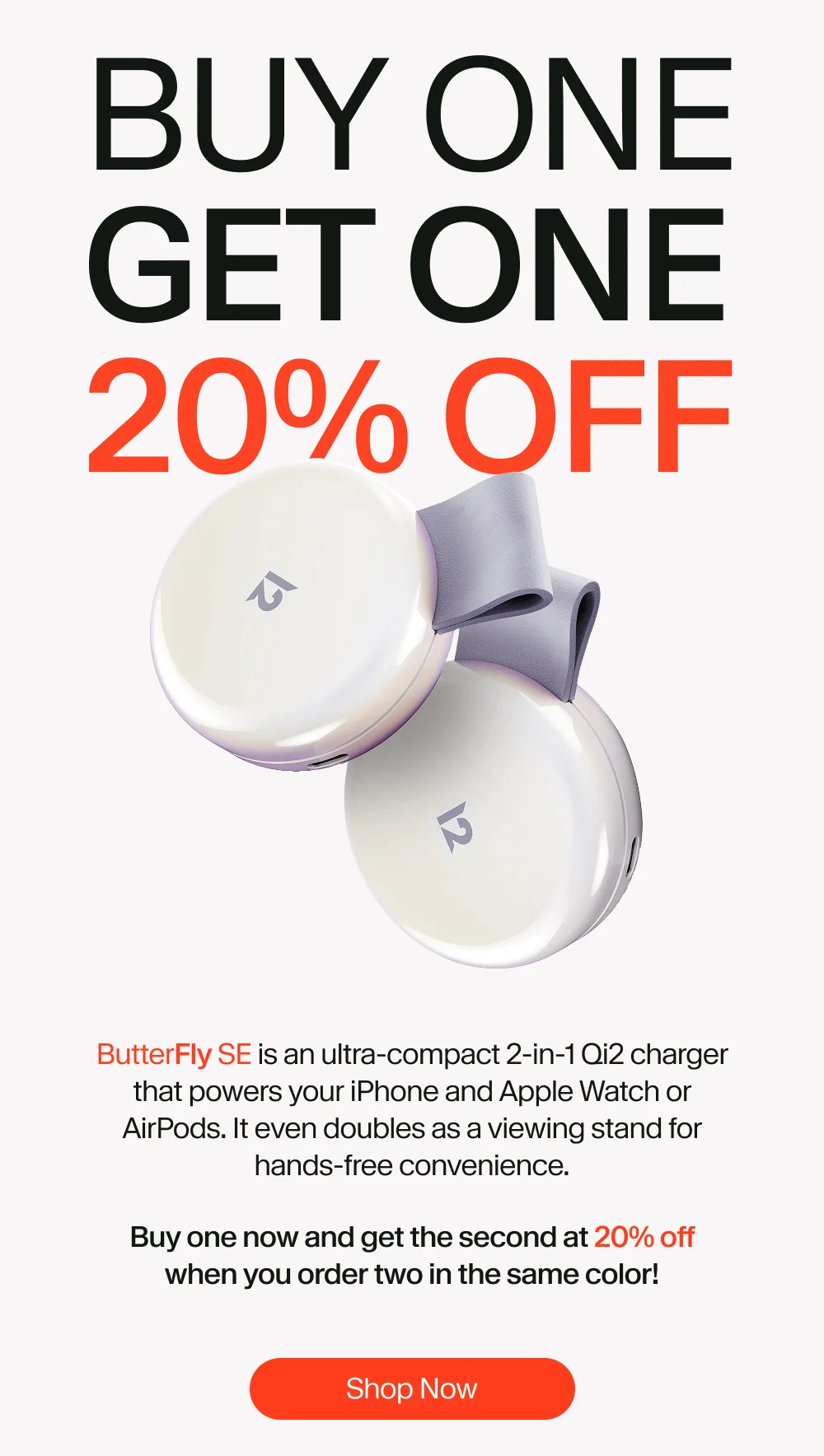 BUY ONE GET ONE 20% OFF