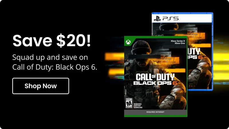 Save $20! Squad up and save on Call of Duty: Black Ops 6.