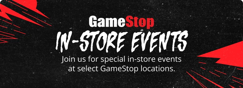 GameStop Join us for special in-store events at select GameStop locations.