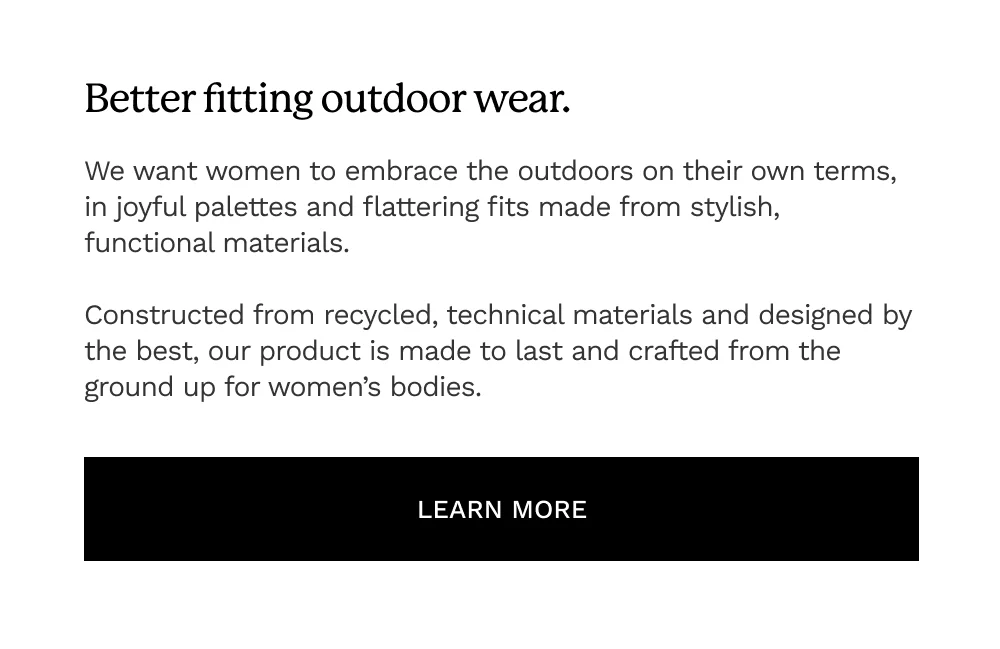 Our co-founder competed in the Olympics in men's ski pants.