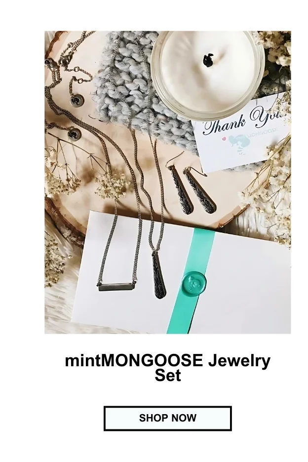 mintMONGOOSE Jewelry Set