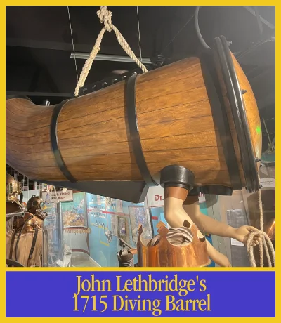 John Lethbridge's 1715 Diving Barrel