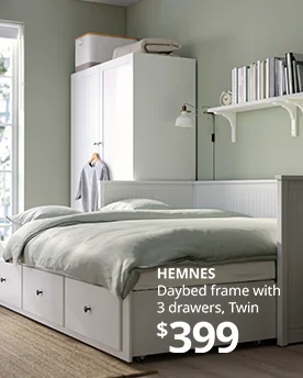 white daybed