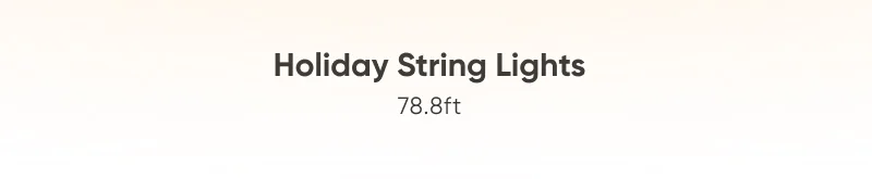 50% OFF Holiday String Lights