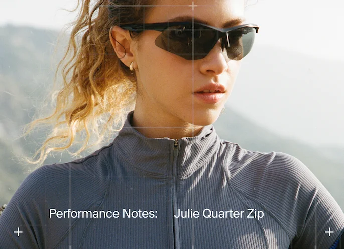 Shop the Julie Quarter Zip