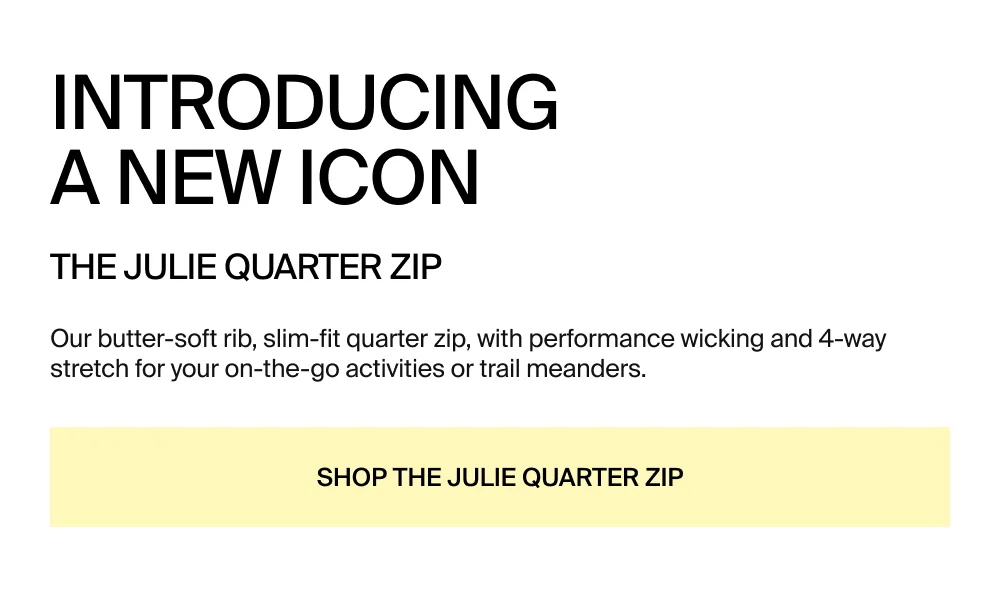 Shop the Julie Quarter Zip