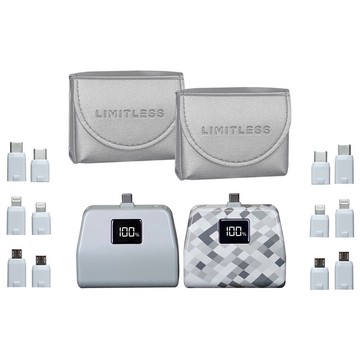 Limitless Set of 2 TotalBoost Mini Pro 6,000mAh Power Banks