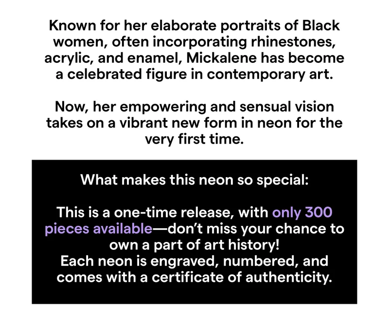 Known for her elaborate portraits of Black women, often incorporating rhinestones, acrylic, and enamel, Mickalene has become a celebrated figure in contemporary art.