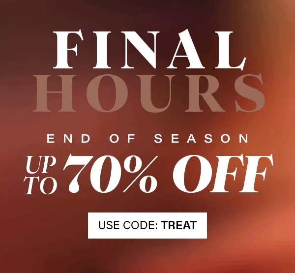 Up to 70% Offf - Treat Yourself