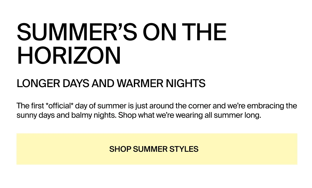 Shop Summer Styles