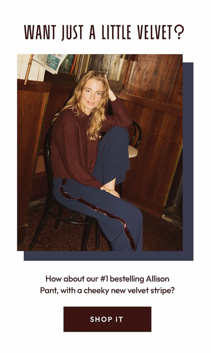Want Just a Little Velvet?