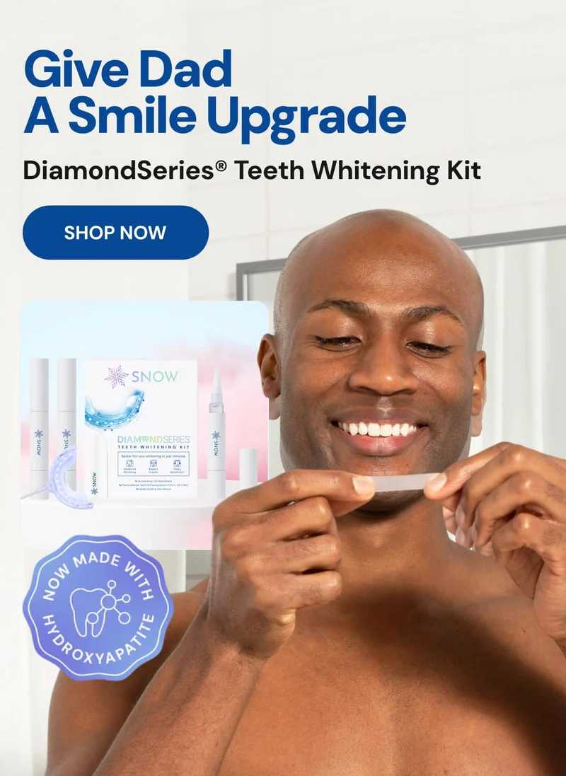 The Gift That Restores Dad's Confidence DiamondSeries® Teeth Whitening Kit