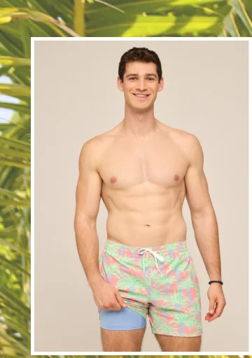 Lined Classic Swim Trunk: The Easy Breezys 5.5"