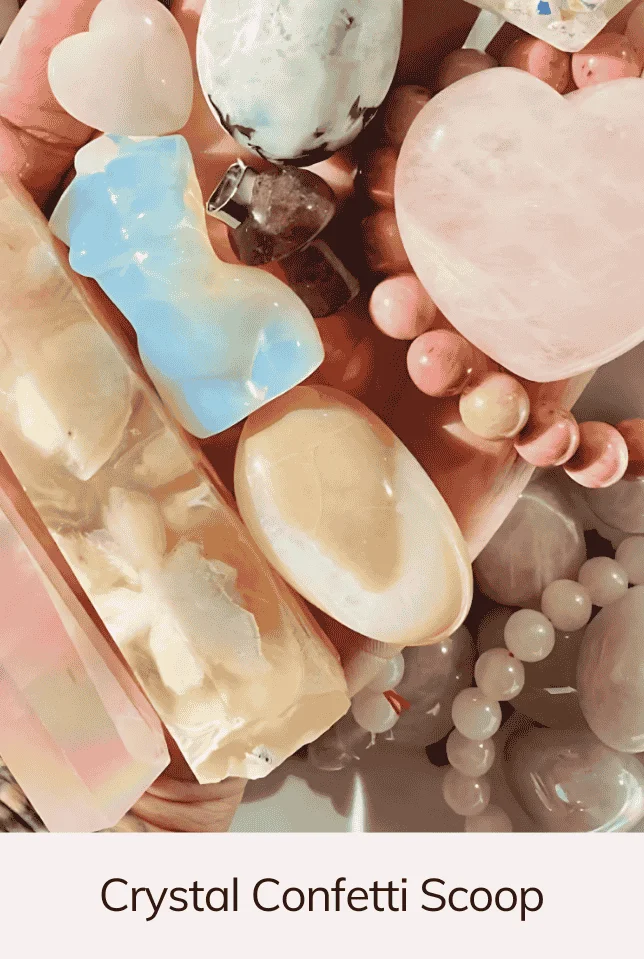 Crystal Confetti Scoop