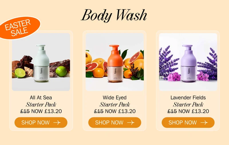 Body Wash Easter Sale