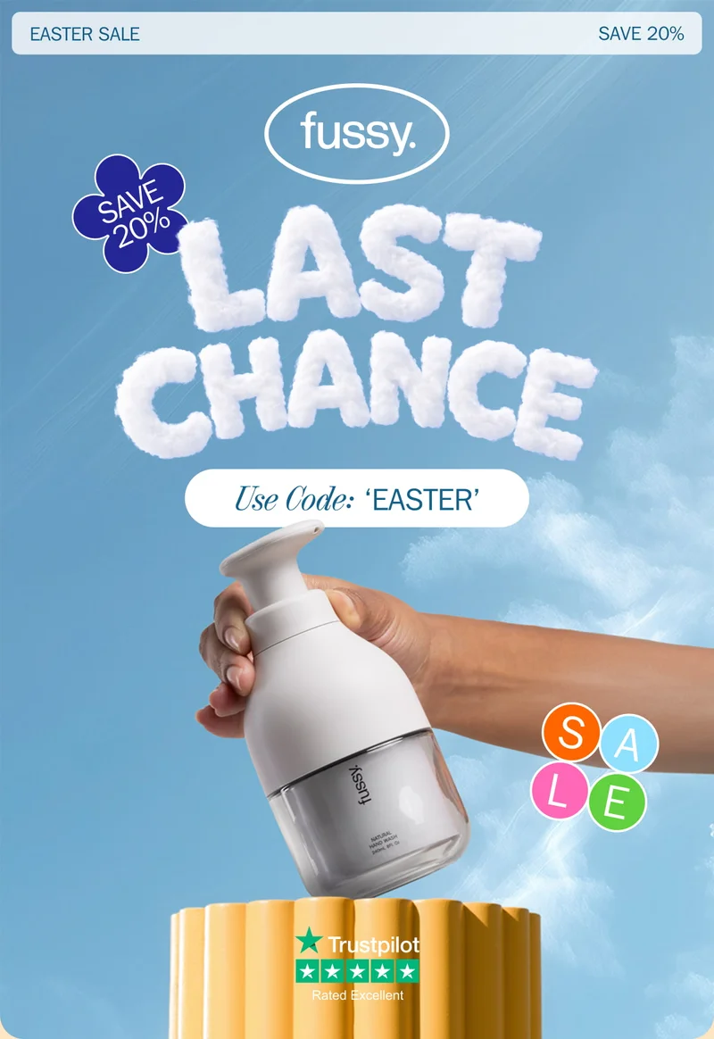 fussy. - Last Chance Save 20%