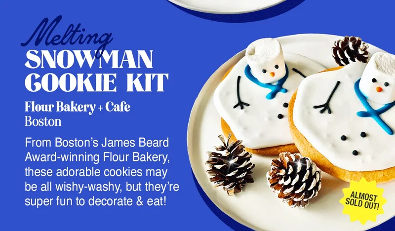 Melting Snowman Cookie Kit