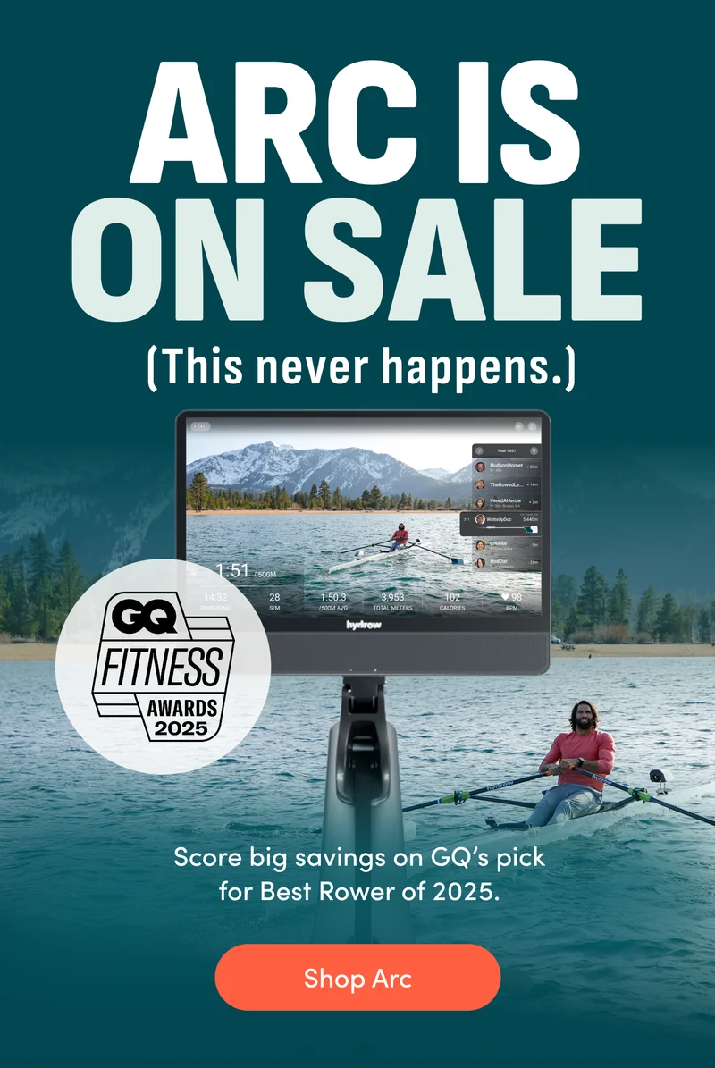 Arc is on sale. (This never happens.) Score big savings on GQ's pick for Best Rower of 2025. Shop Arc.