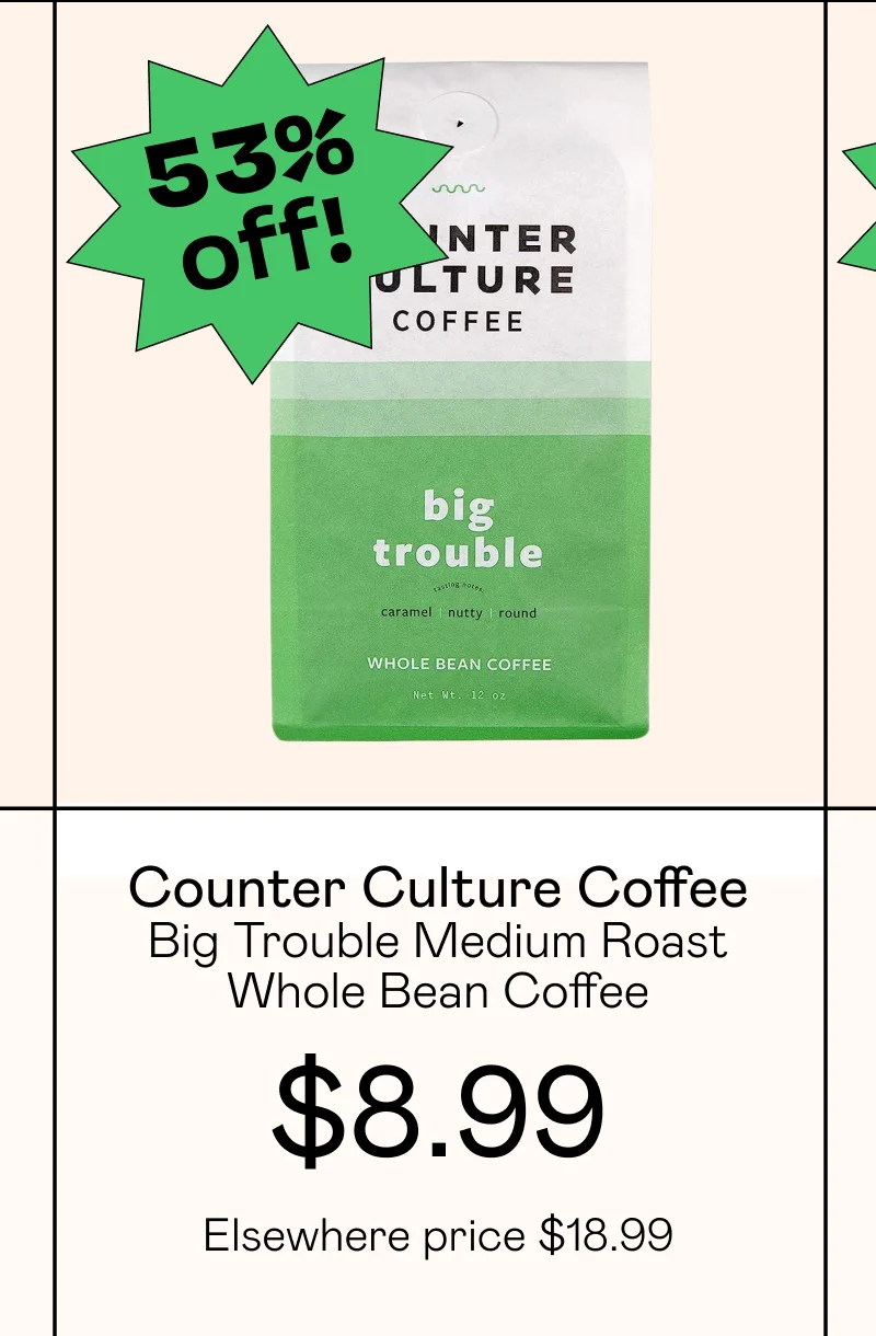 Big Trouble Medium Roast Whole Bean Coffee
