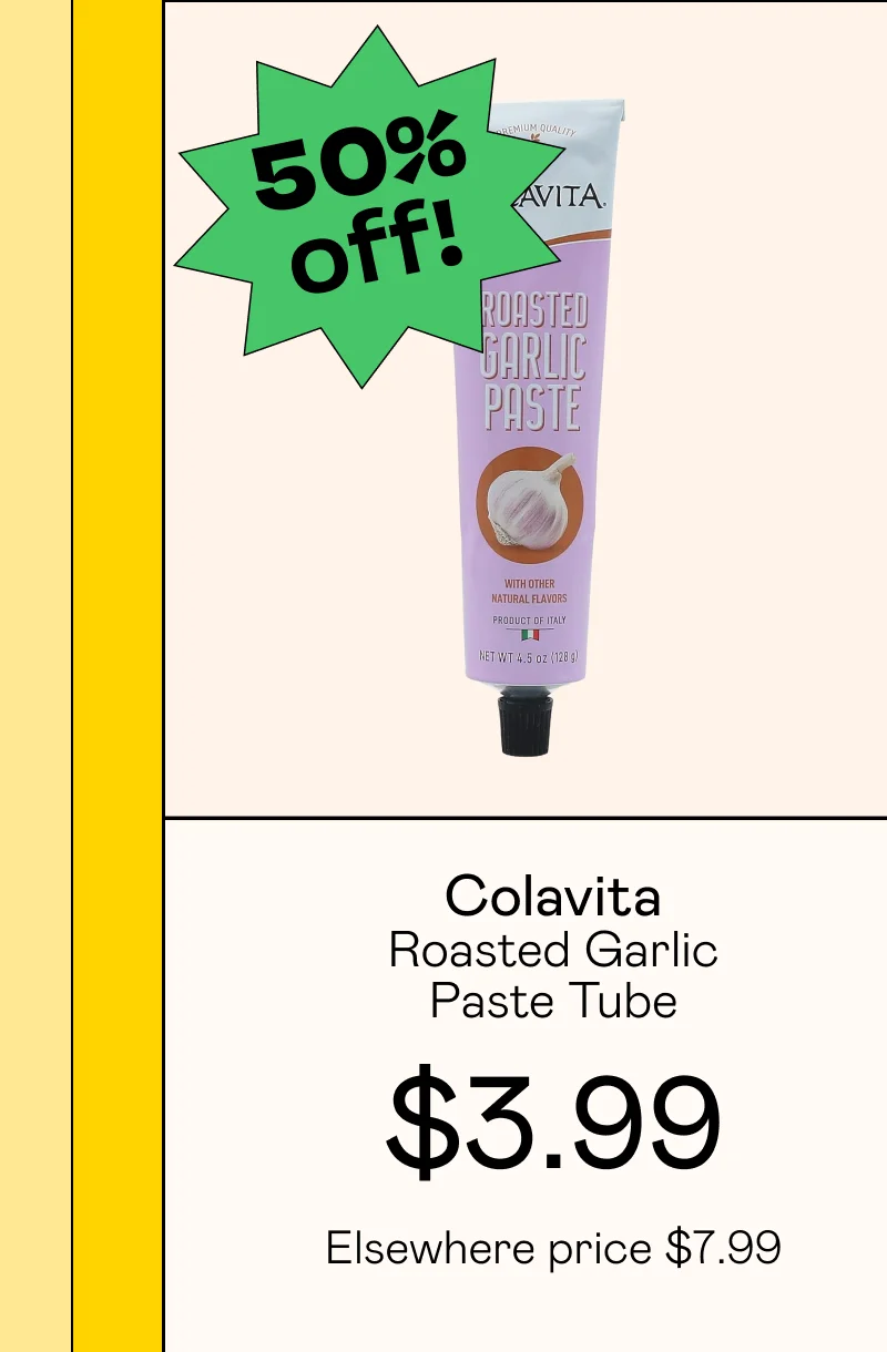 Roasted Garlic Paste Tube
