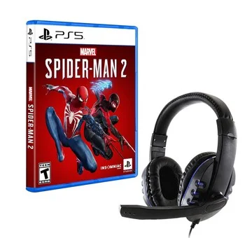 PS5 Spider-Man 2 Game with Universal Headset