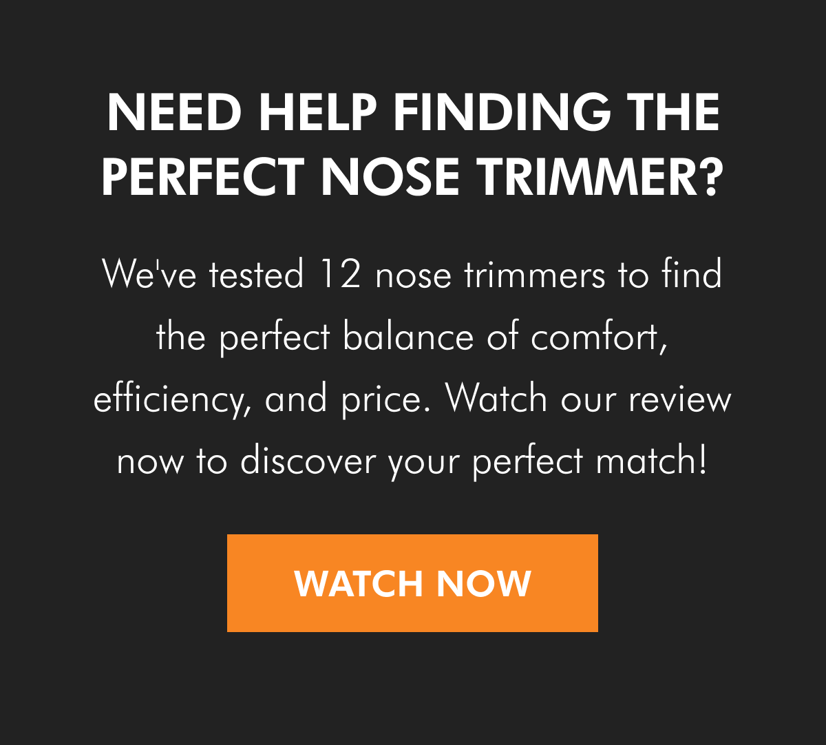 Watch our breakdown of 12 popular nose trimmers to find our favorites by price, comfort, and efficiency.