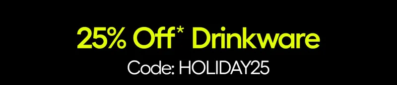 24% Off* Drinkware, Code: discount code