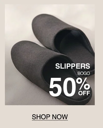 Shop BOGO 50% Off Slippers