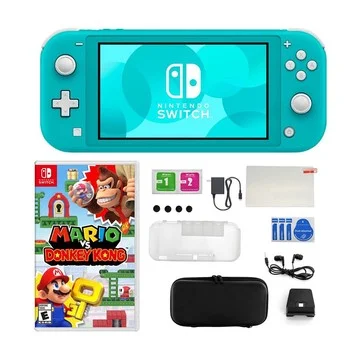 Nintendo Switch Lite with Mario vs Donkey KongBundle