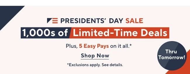 pres day sale