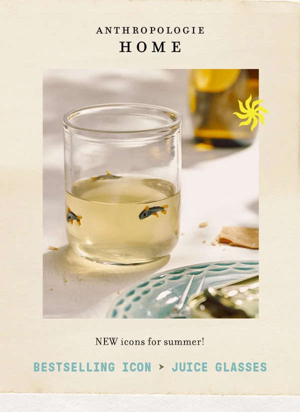 Bestselling Icon Juice Glasses