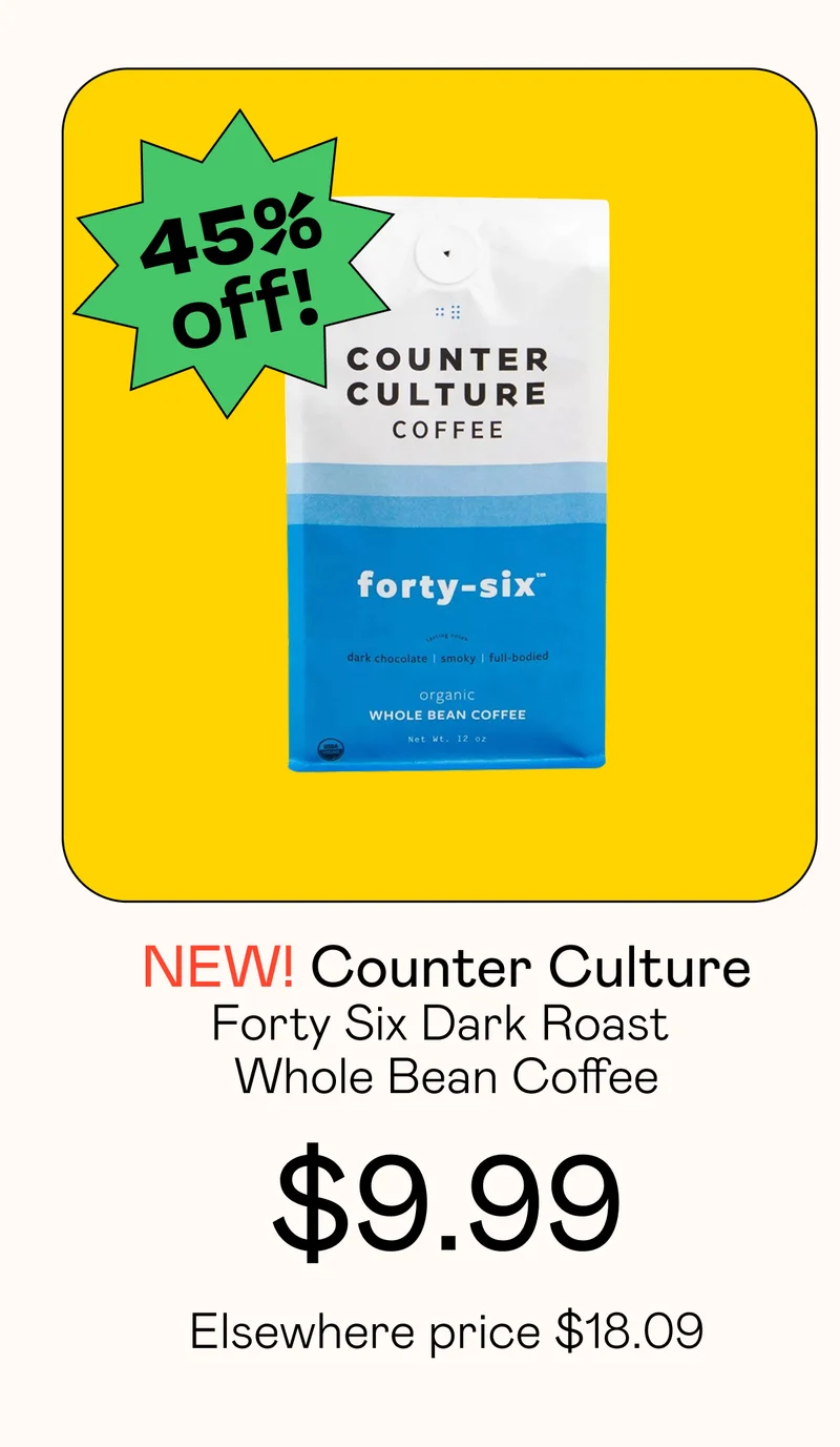 Forty Six Dark Roast Whole Bean Coffee